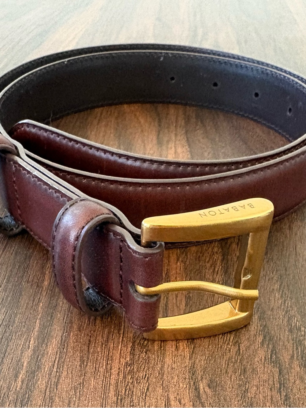 Aritzia Brown Leather Belt